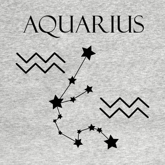 Aquarius Zodiac Horoscope Constellation Sign by MikaelSh